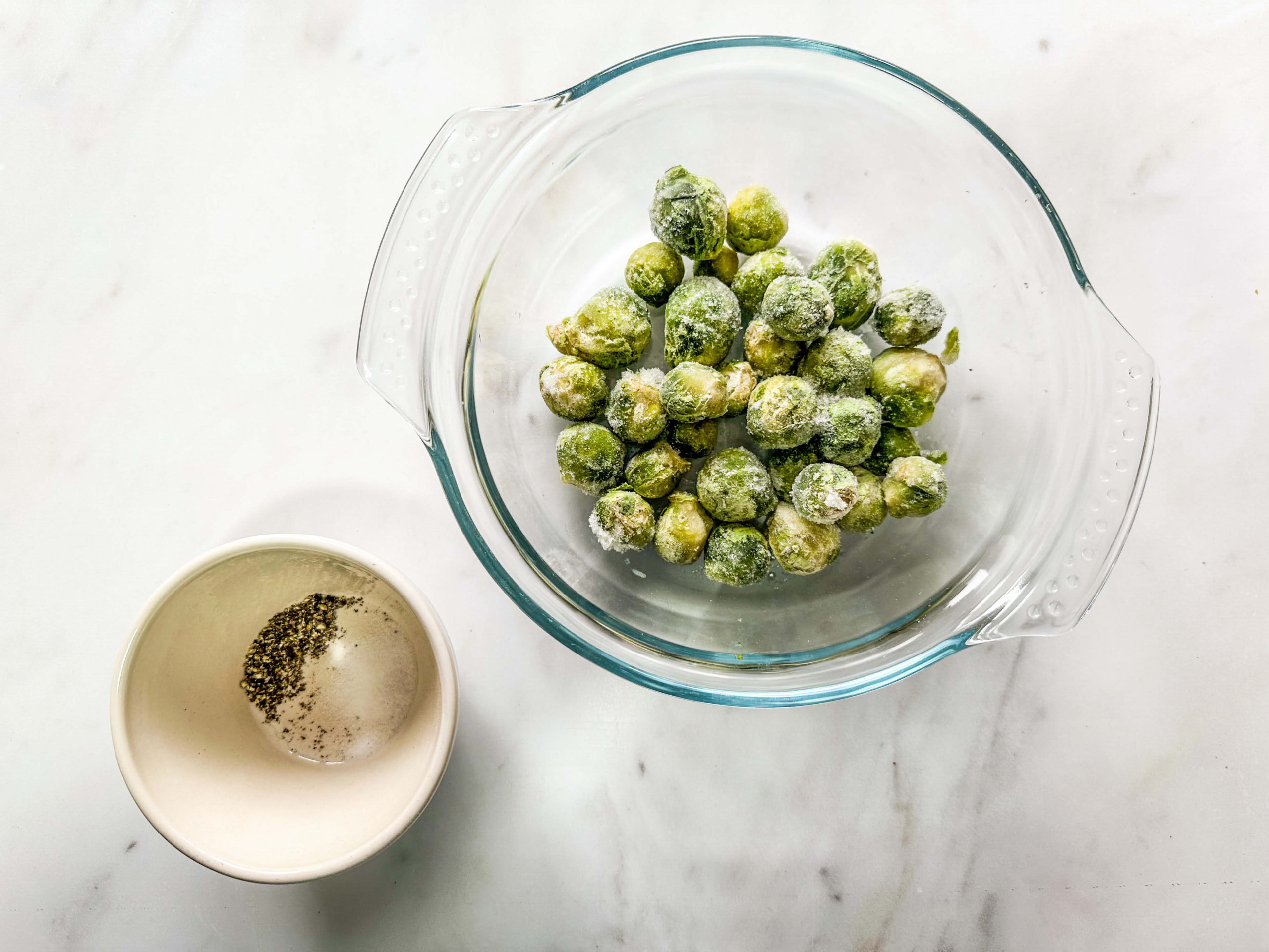 Best roasted frozen Brussel Sprouts Recipe - Freezer Foodie